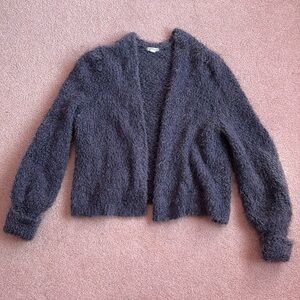 Melrose and Market Purple Sweater Cardigan Size Small